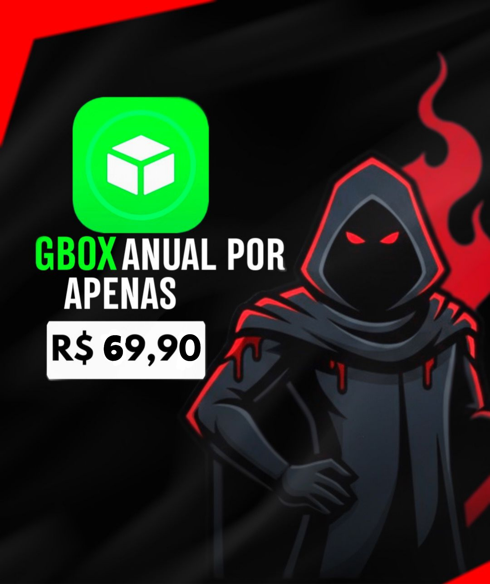 Certificado iPhone (GBox) - 1 Ano de Uso