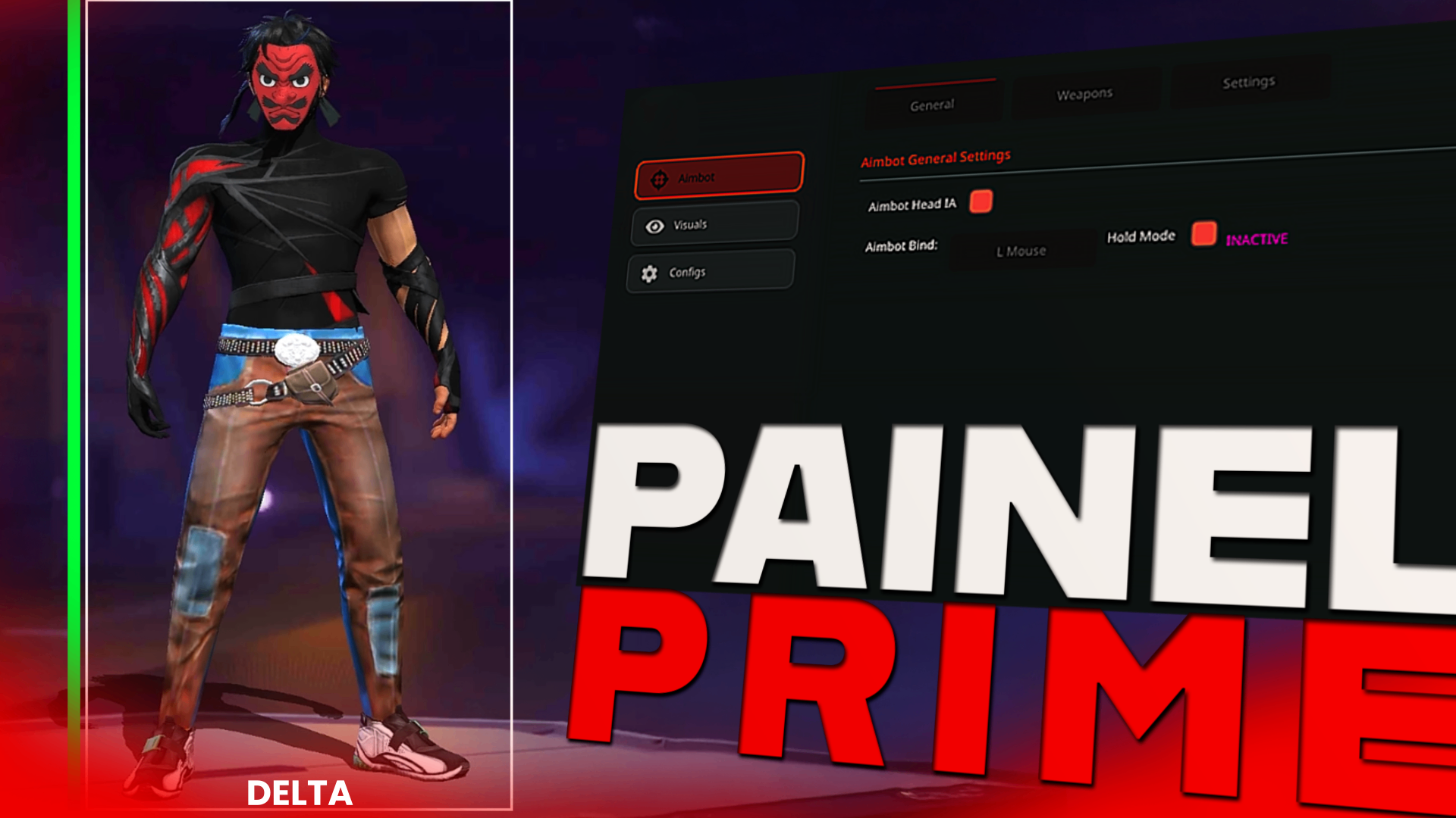 PAINEL DELTA EMULADOR | PC/NOTEBOOK
